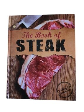 The Book of Steak - Brown & Red Cookbook